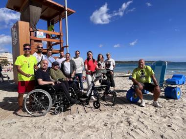 Balanç del Servei de platges per a persones amb mobilitat reduïda. 