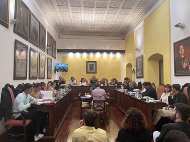 Ple municipal de l'Ajuntament de Manacor de novembre. 