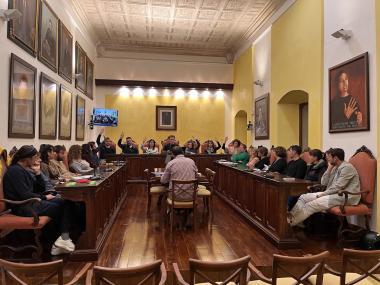 Ple municipal extraordinari de novembre. 