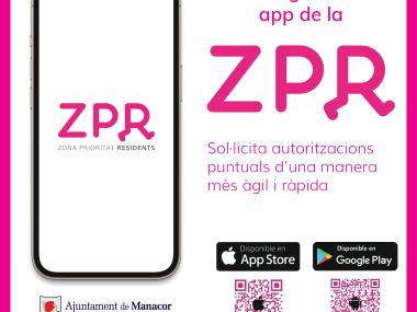 Amb l'APP de la ZPR es poden gestionar les autoritzacions. 