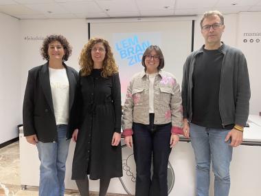 Presentació del Març feminista i de l'Embranzida. 