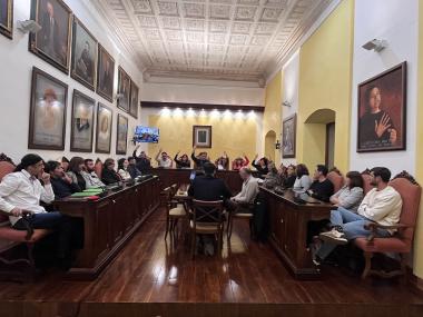 Votació de l'aprovació inicial del Pressupost en el Ple de l'1 d'abril. 