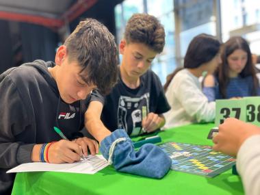 Final del Campionat d'Scrabble Escolar