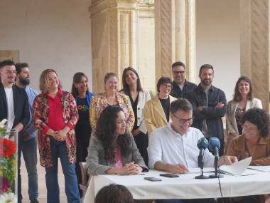 Roda de premsa d'anunci del nou acord de governabilitat