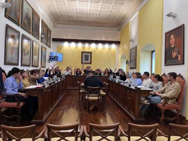 Votació de la moció aprovada. 