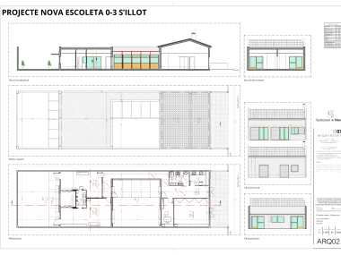 Projecte arquitectònic nova escoleta de s'Illot