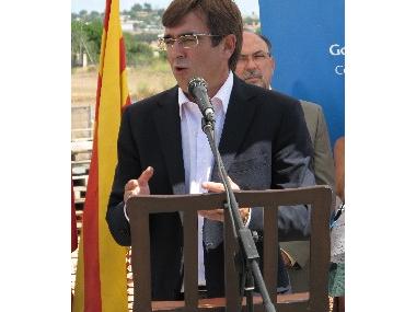 COL·LOCACIÓ DE LA PRIMERA PEDRA DEL NOU COL·LEGI D'EDUCACIÓ PRIMÀRIA I INFANTIL.