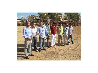 VISITA I SEGUIMENT DE LES OBRES DE LA PLAÇA DES SOL I SA LLUNA A PORTO CRISTO