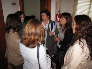 CATALINA CIRER VISITA LES DEPENDÈNCIES D'IMAS A MANACOR