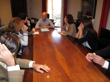 CATALINA CIRER VISITA LES DEPENDÈNCIES D'IMAS A MANACOR