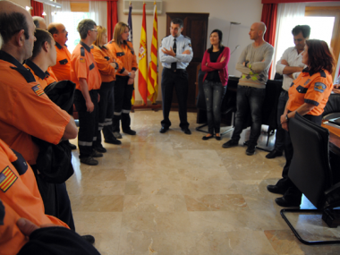Relleu al capdavant de Protecció civil de Manacor