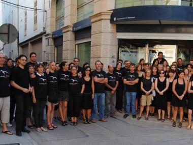 NOVA PROTESTA DELS FUNCIONARIS DE L’AJUNTAMENT DE MANACOR PER LES RETALLADES APROVADES PEL GOVERN DE L’ESTAT