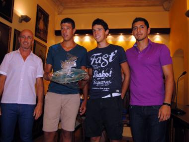 RECEPCIÓ ALS ESPORTISTES DEL CLUB VOLEIBOL I VOLEIBOL DE PLATJA MANACOR A LA SALA D’ACTES