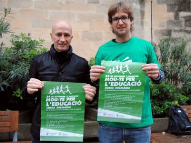 PRESENTADA LA CURSA SOLIDÀRIA "MOU-TE PER L'EDUCACIÓ"