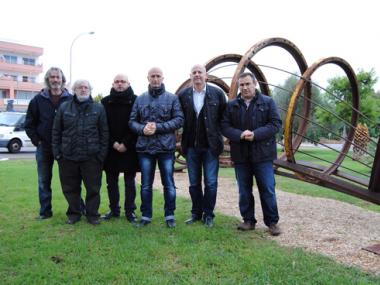 INAUGURADA L’ESCULTURA "VOLUM MARÍ" A PORTO CRISTO