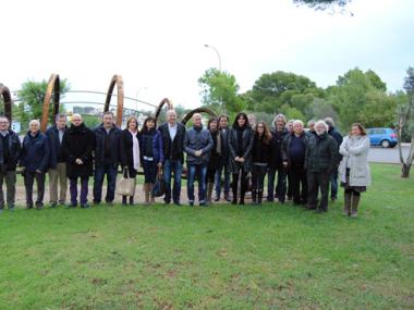 INAUGURADA L’ESCULTURA "VOLUM MARÍ" A PORTO CRISTO