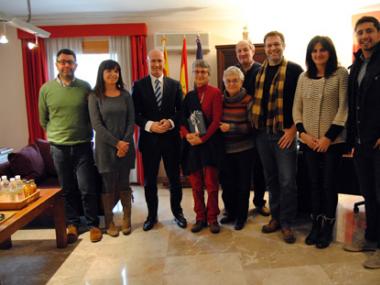 L'AJUNTAMENT DE MANACOR  OFEREIX UNA RECEPCIÓ A XISCA TOUS