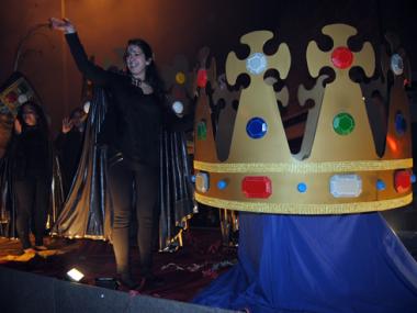 Els Reis d'Orient arribaren a Manacor amb regals, música i caramels