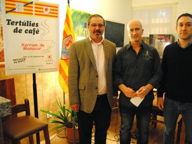 EL BATLE DE MANACOR, ANTONI PASTOR, PRIMER CONVIDAT A LES TERTÚLIES DE CAFÈ