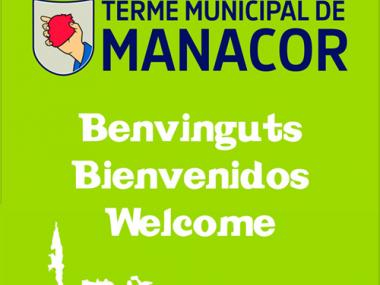 Nova senyalització en els límits del  terme municipal de Manacor 