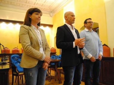 L'AJUNTAMENT DE MANACOR  HA OFERIT UNA RECEPCIÓ  A L'EQUIP JUVENIL DEL CD MANACOR