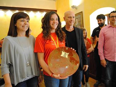 L’AJUNTAMENT DE MANACOR  OFEREIX UNA RECEPCIÓ AL CLUB  VOLEIBOL MANACOR