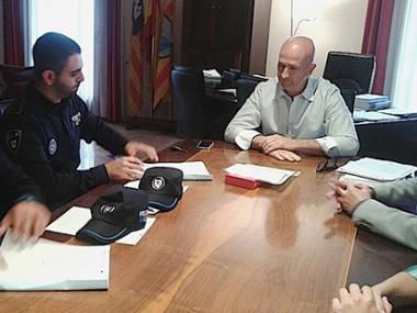 PRESA DE POSSESSIÓ DE DOS NOUS AGENTS DE LA POLICIA LOCAL DE MANACOR