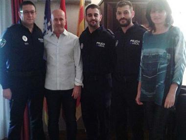 PRESA DE POSSESSIÓ DE DOS NOUS AGENTS DE LA POLICIA LOCAL DE MANACOR