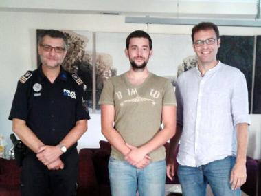Pren possessió Jaime López com a nou agent de la policia