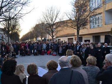 Manacor recupera l'ofrena floral a l'obelisc dedicat a Alcover
