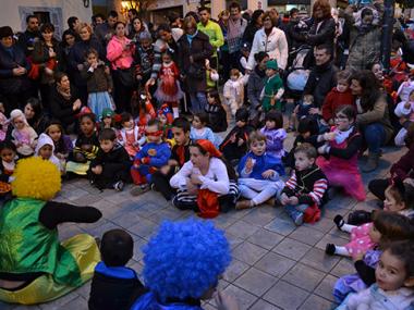 Les fresses omplen de fantasia la Rueta de Manacor
