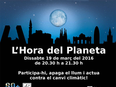 El campanar de Manacor s’apagà dissabte amb altres edificis emblemàtics del món per lluitar contra el canvi climàtic