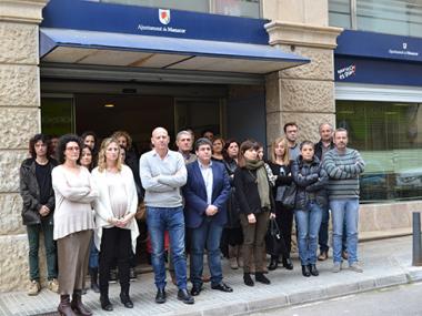 Manacor expressa el rebuig als atemptats de Brusel·les i la solidaritat amb les víctimes i els seus familiars