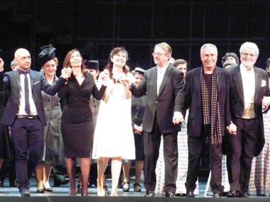 Manacor felicita el compositor Antoni Parera Fons per l’exitosa estrena de l’òpera sobre la figura de Maria Moliner