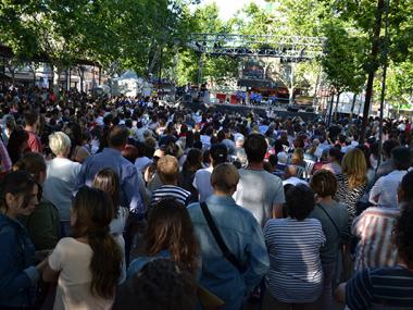 Els alumnes de les acadèmies de dansa demostren el seu talent davant centenars de persones amb l'espectacle Manacor Balla