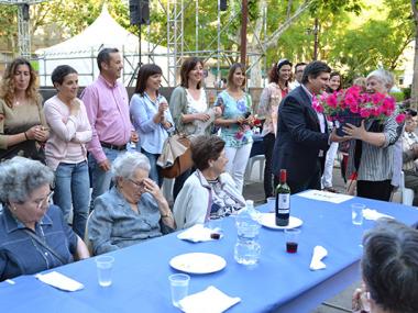 La Trobada de Gent Gran de Fires i Festes aplega vuit associacions de tercera edat i prop de 500 persones 
