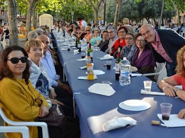 La Trobada de Gent Gran de Fires i Festes aplega vuit associacions de tercera edat i prop de 500 persones 