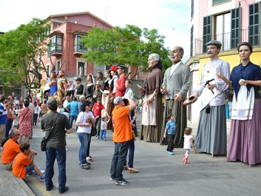 Les gloses a la plaça de Ses Verdures i la XVI Trobada de Gegants duen la tradició més nostrada fins a les Fires i Festes de Primavera