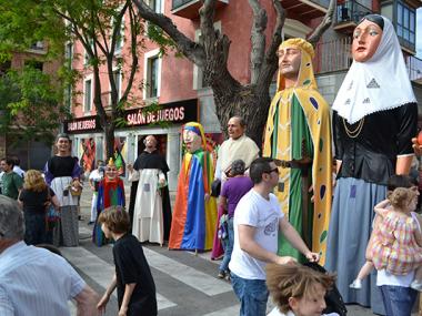 Les gloses a la plaça de Ses Verdures i la XVI Trobada de Gegants duen la tradició més nostrada fins a les Fires i Festes de Primavera