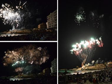 Uns focs d’artifici espectaculars, ball i l’animació dels gegants posen el punt i final a nou dies de festa i activitats a s’Illot