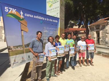 La Via Verda Manacor-Artà acollirà el 10 de setembre la cursa solidària 57 K a favor del nou local d’Estel de Llevant