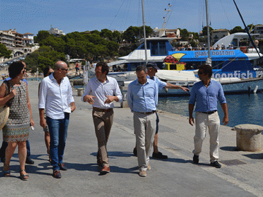 PortsIB invertirà uns 50.000 euros en la demolició dels escars en runes i en la consolidació de la vorera, el vial i l’escala que hi estan adossats