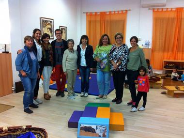 Inauguració d'un nou ambient a Manacor per a les famílies amb infants petits