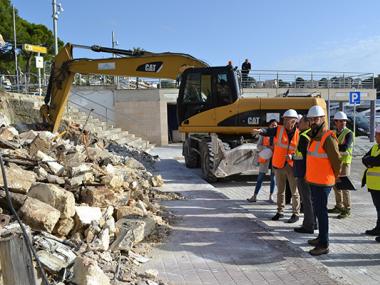 Un magatzem de nova construcció ocuparà el lloc dels vells escars de Porto Cristo, que ja s’han enderrocat
