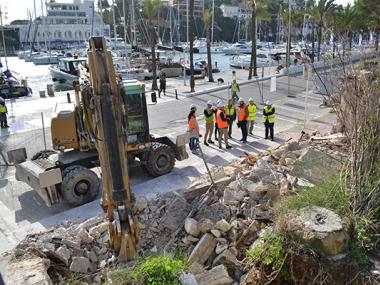 Un magatzem de nova construcció ocuparà el lloc dels vells escars de Porto Cristo, que ja s’han enderrocat