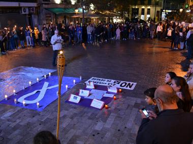 La ciutadania de Manacor condemna les violències masclistes amb un acte reivindicatiu i d'homenatge a les víctimes