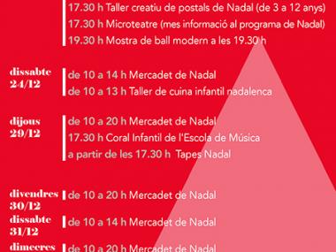 El Mercat de Nadal de Manacor omplirà el centre de Vianants fins el proper 5 de gener