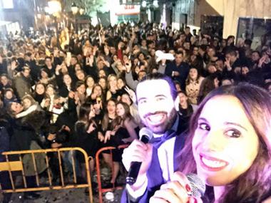 El concert Nadal Col·lectiu i la festa de la nit de Cap d’Any donen una benvinguda multitudinària al 2017