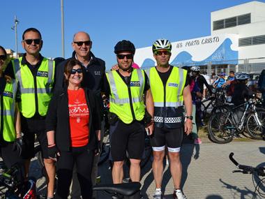 La III Bicicletada Solidària de l’IES Porto Cristo fa camí cap a sa Coma a favor de la Fundació Campaner