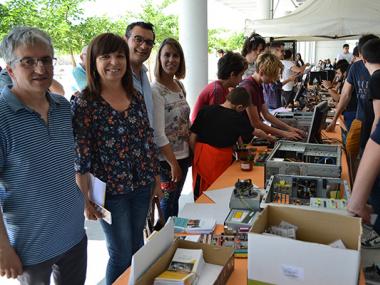 Prop de mil alumnes de la comarca assisteixen a la Fira que mostra les possibilitats de la formació professional